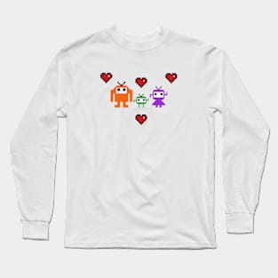 Pixel Family Long Sleeve T-Shirt